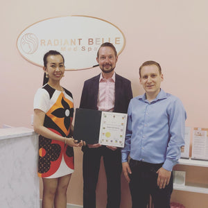 MP Michael Cooper Visit at Radiant Belle Med Spa