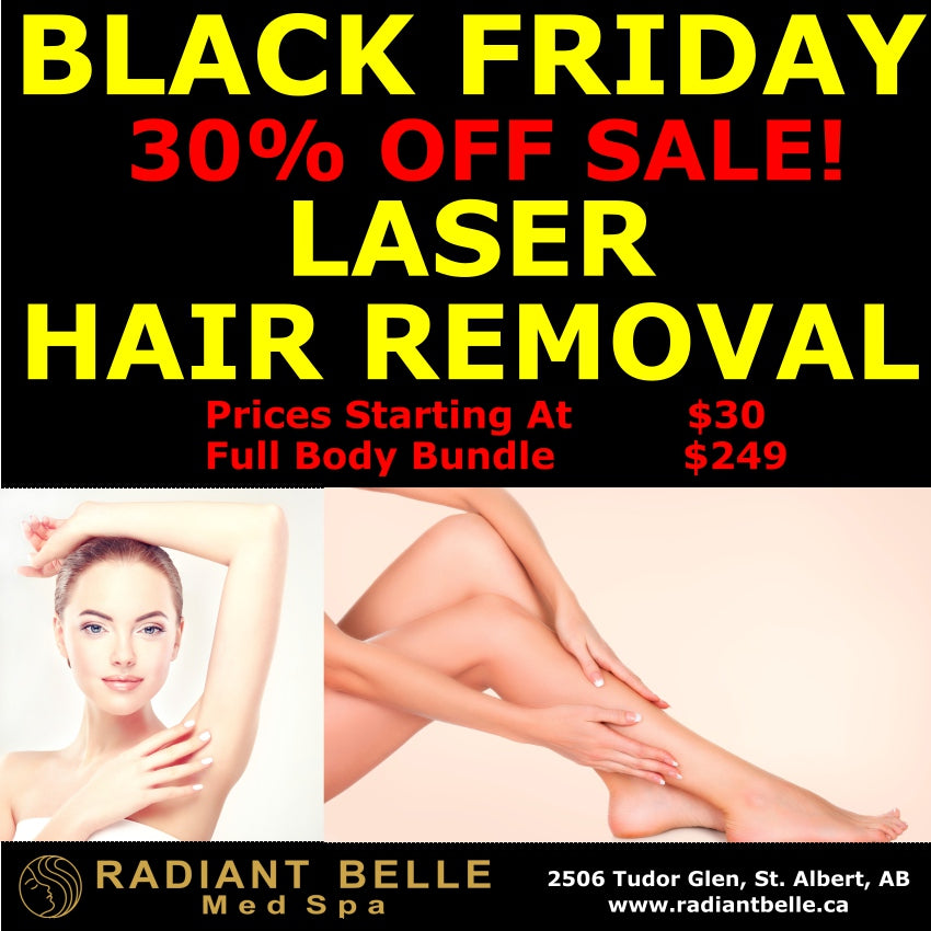 Laser Hair Removal - Black Friday Sale!