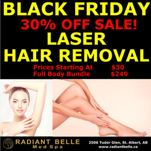 Laser Hair Removal - Black Friday Sale!