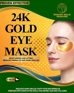 24K Gold Eye Mask